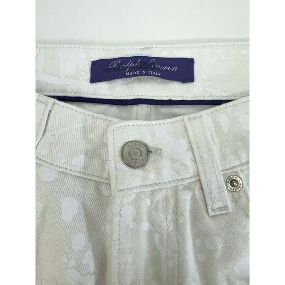NWOT Ralph Lauren Purple Label Matchstick 160 Paint Splatter Skinny‎ Jeans $790 - Picture 6 of 15